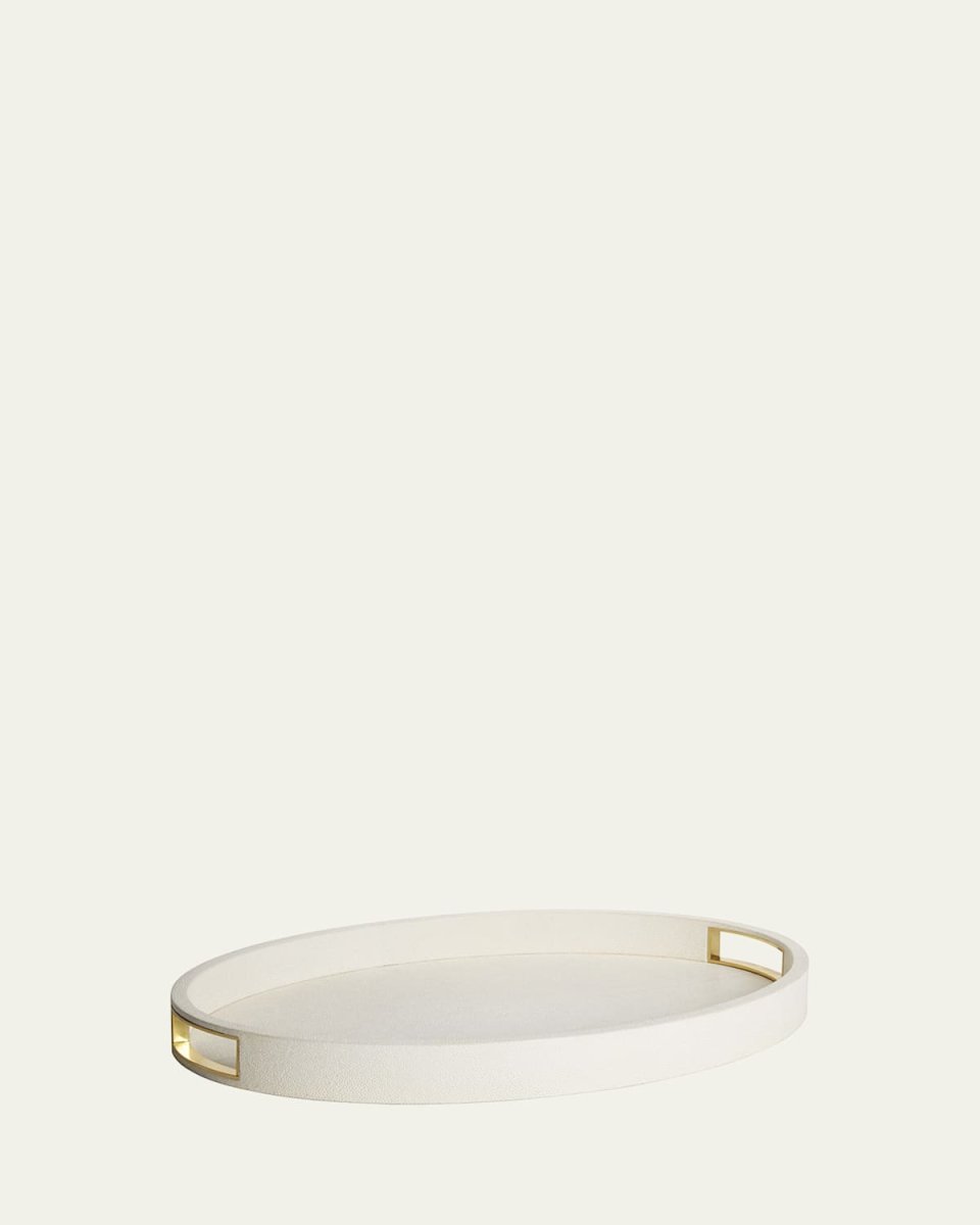 Modern Faux Shagreen Cocktail Tray